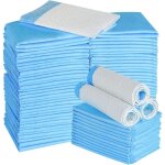 Lot de 100 tapis educateurs pour chiens, 33 x 45 cm couches tapis de dressage jetables pour chiot, super ...