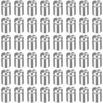 Lot de 100 vis d'entretoise signe publicitaires supports murale en acier inoxydable clous verre acrylique ...