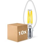Lot 10x philips master led e14 bougie filament claire 5. 9w 806lm