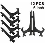 Shining house - lot de 12 chevalets en plastique porte - assiettes - prsentoirs pour la prsentation ...