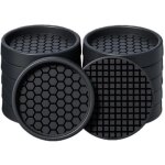 Lot de 12 dessous de verre ronds de 5 cm pour meubles en bois dur, protections antidrapantes pour meubles, ...