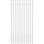Lot de 12 lames de scie � chantourner avec dents en spirale pour bois, m�tal, plastique, sciage, sculpture ...