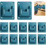 Lot de 12 mural support machine, porte - outils pour makita 18 v outil �lectrique, atelier outils de ...