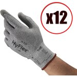 Lot de 12 paires de gants de travail en pu tricot hyflex 11 - 727 en388 taille - taille 11