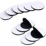 Lot de 12 paires de ruban adh�sif double face rond de 10 cm imperm�able � l'eau en mousse pour mur, bricolage, ...