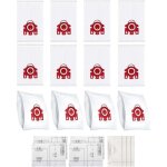 Lot de 12 sacs d'aspirateur 3d airclean, compatibles avec les aspirateurs miele 3d fjm, adapt�s aux s�ries ...