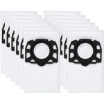 Lot de 12 sacs de kfi 487 filtre sacs d'aspirateur accessoire pour karcher wd4, wd5, wd6, mv4, mv5, mv6, ...