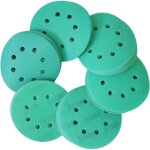 Lot de 120 disques abrasifs  8 trous grain 400 / 600 / 800 / 1000 / 1200 / 2000 avec ponceuse orbitale ...