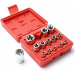 Lot de 14 douilles torx en forme d'étoile de type e i coffret à cliquet i douilles jeu de profilés e ... Lot de 14 douilles torx en forme d'étoile de type e i coffret à cliquet i douilles jeu de profilés e ...