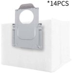 Lot de 14 sacs � poussi�re pour aspirateurs roborock s8 maxv ultra / qrevo master / qrevo s / qrevo pro ...