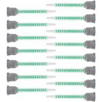 Lot de 15 m�langeurs statiques pour colle 2k, buses de m�lange de mortier d'injection, buse de m�lange ...