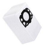 Lot de 15 sacs d'aspirateur pour krcher 2. 863 - 006. 0 sacs filtrants en non - tiss� 487 wd4 wd5 wd6 ...