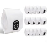 Lot de 15 sacs hygi�ne + zr200520 zr200720 compatibles avec rowenta tefal moulinex silence force / sac ...