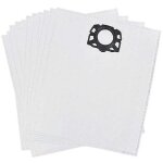 Lot de 15 sacs � poussi�re jetables pour aspirateur mv4 mv5 mv6 wd4 wd5 wd6 - zvd