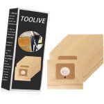 Lot de 15 sacs de rechange compatibles avec rowenta zr003901 moulinex accessimo city space et mini space ...