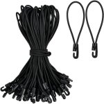 Lot de 15 tendeurs �lastiques avec crochets 10 cm, sandow �lastique, tendeur de b�che corde �lastique ...