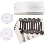 Lot de 150 sachets en plastique semi - transparents pour biscuits, biscuits, biscuits, biscuits, avec ...