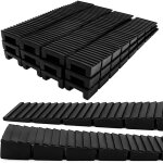 Lot de 16 cales de nivellement en plastique pour meubles - avec points de rupture pr�d�finis int�gr�s ...