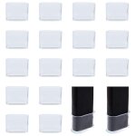 Lot de 16 prot�ge - pieds de chaise ovales transparents, pour �viter les rayures et le bruit, pour la ...