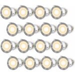Lot de 16 spots led encastrable pour terrasse bois, etanche ip67, spots à encastrer extérieur, 0, 6w ... Lot de 16 spots led encastrable pour terrasse bois, etanche ip67, spots à encastrer extérieur, 0, 6w ...