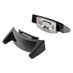 Lot de 2 adaptateurs de connecteur de bracelet de montre en acier inoxydable 20 mm pour samsung gear ...