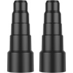 Lot de 2 adaptateurs de tuyau d'aspirateur universels pour le raccordement au tuyau d'aspirateur 23 mm, ...