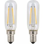 Aougo - lot de 2 ampoules led 4w ses pour hotte aspirante e14 blanc froid 6000k t25 ampoules  filament ...