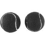 Lot de 2 balles tennis pr�d�coup�es pour pieds meubles et protection du sol, rev�tement en feutre r�sistant ...