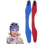 Lot de 2 bandeaux de natation, prot�ge - oreilles et cheveux pour toute la famille