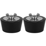 Lot de 2 bouchons d'hivernage en caoutchouc extensible de 2 pouces pour raccords d'hivernage de tuyauterie ...