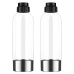 Lot de 2 bouteilles de 1l pour machine  gazifier aquabella - naturamix - lot2bout1l