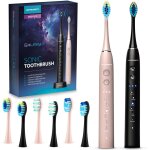 Lot de 2 brosses  dents soniques berdsen galaxy duo