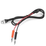 Lot de 2 c�bles de test bnc noir et rouge vers double fiche banane 50 ?