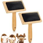 Lot de 2 cardeurs  laine, cardeurs  main pour laine, brosses  carder pour laine  feutrer  l'aiguille ...