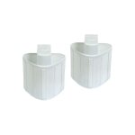 Lot de 2 cartouches anti - calcaire pour centrales vapeur powersteam rowenta - liberty calor