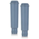 Lot de 2 cartouches filtrantes pour machine  caf melitta / krups claris f088 f088 01 / siemens tcz60003 ...