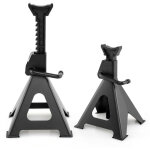 Lot de 2 chandelles de voiture dune capacite de charge de 6 tonnes avec hauteur reglable de 36 a 585 ...