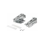 Lot de 2 charnires d'origine (00481147, 00492680) rfrigrateur, conglateur bosch de dietrich, gaggenau, ...