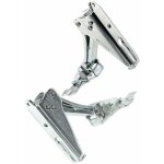 Lot de 2 charnires (931330602, 931330601) rfrigrateur, conglateur ariston hotpoint, beko, indesit, ...