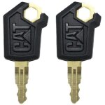 Lot de 2 cl�s de d�marrage de rechange - �quipement lourd - 5p8500 - pour caterpillar (cat), pelleteuse, ...