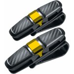 Lot de 2 clips de lunettes pour pare - soleil de voiture, automobile supports organiseurs pour lunettes ...