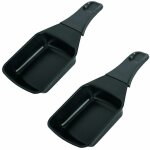 Lot de 2 coupelles carres