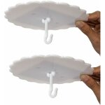 Lot de 2 crochets pour moustiquaire de plafond, pour ciel de lit, faciles à installer et à utiliser Lot de 2 crochets pour moustiquaire de plafond, pour ciel de lit, faciles à installer et à utiliser