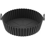 Lot de 2 doublures en silicone r�utilisables pour friteuse � air comprim� - plateau de rechange pour ...