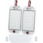 Memkey - lot de 2 �clairages d'int�rieur led 12 v - 85 v - 48 led - �clairage int�rieur pour voiture, ...