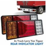 Lot de 2 feux arri�re de voiture 36 led 12 v