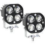 Lot de 2 feux de conduite tout - terrain led 7, 6 cm 40 w �tanches pour wrangler offroad 4 x 4 auto voiture ...