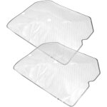 Lot de 2 filets robustes pour hotte de cuisine - accessoires pour huile pour un entretien facile de la ...