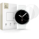 Lot de 2 films de protection en verre tremp� tech - protect glass fit + pour samsung galaxy watch 8 (40 ...