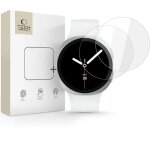 Lot de 2 films de protection en verre tremp� tech - protect glass fit + pour samsung galaxy watch 8 (40 ...